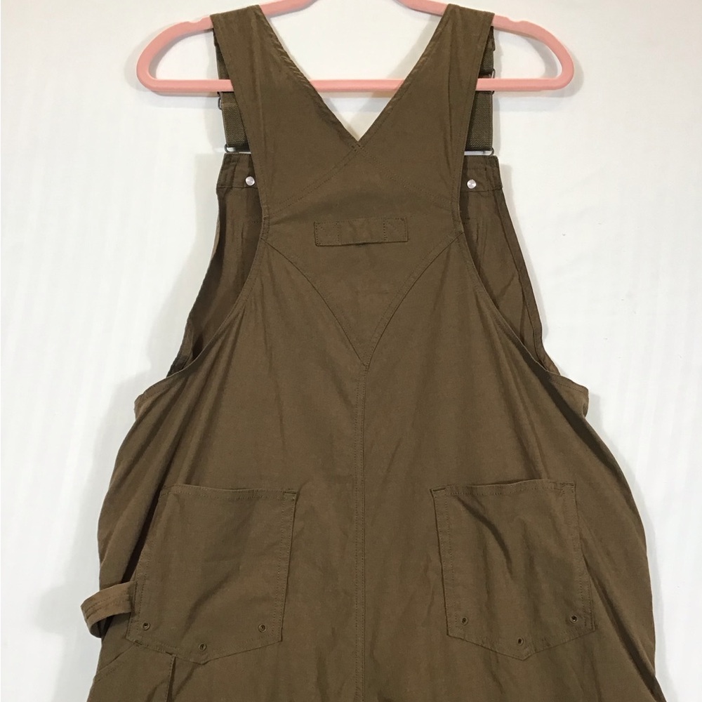 Duluth Trading Co Womens Heirloom Gardening Bibs Size L Overalls Stretch Nylon - Picture 3 of 16